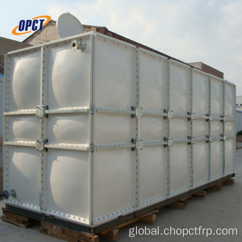 Galvanized Water Tank 500 cubic meter pressed steel water tank,sus304 inox metal water tank with steel frame Factory